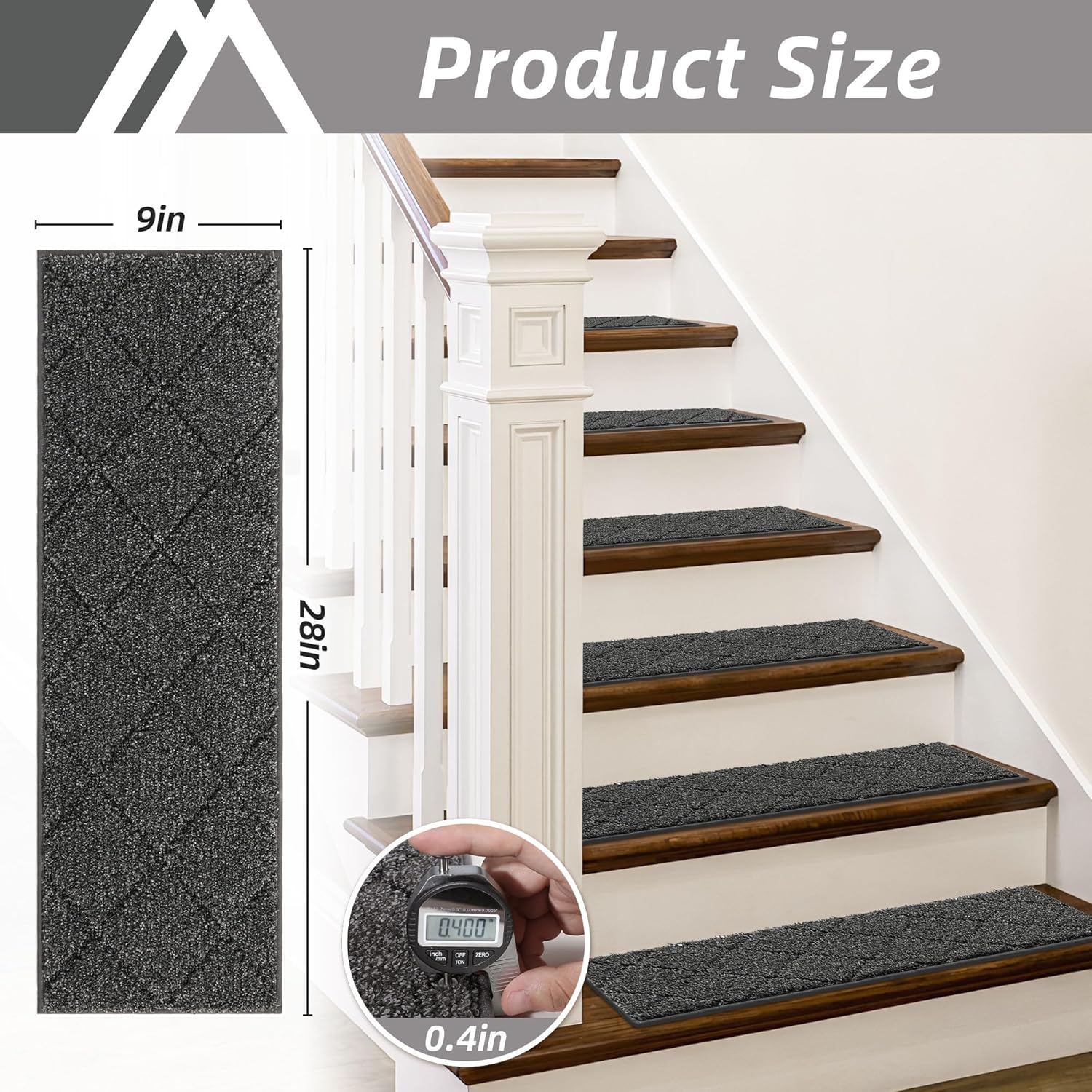 Thumbnail 6 de COSY HOMEER Edging Stair Treads 28in 🏠