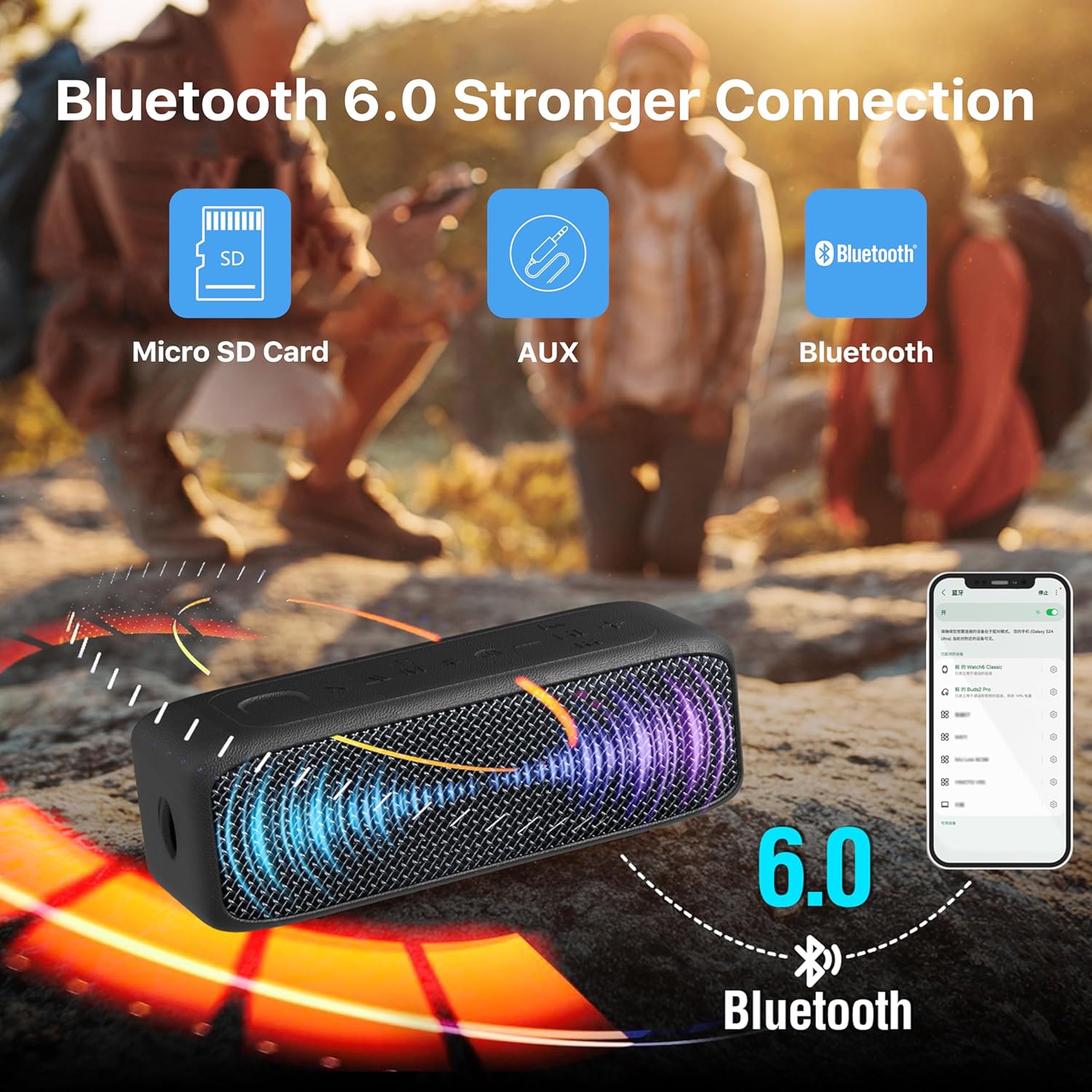 Thumbnail 2 de NOBIS Cassa Bluetooth 20W IP68: portatile, resistente e con connessione stabile