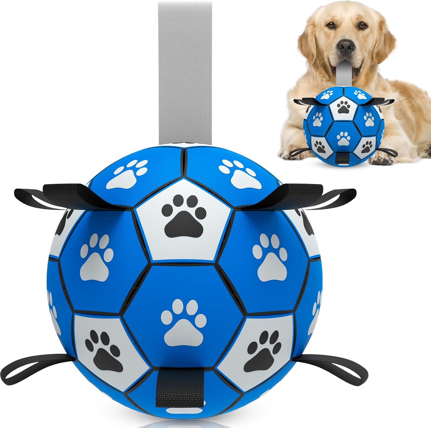 Detalle de HETOO Interactive Dog Football 9 Inch