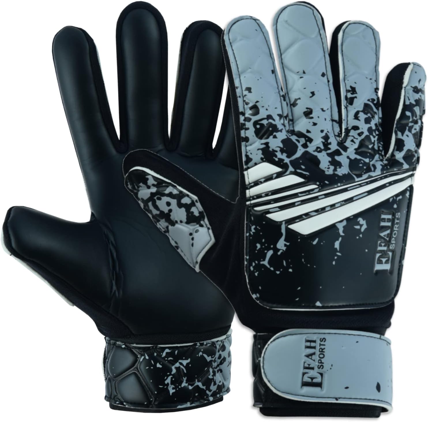 Thumbnail 6 de EFAH SPORTS Kids Soccer Goalkeeper Gloves with Strong Grips and Hook-and-Loop Wrist Support