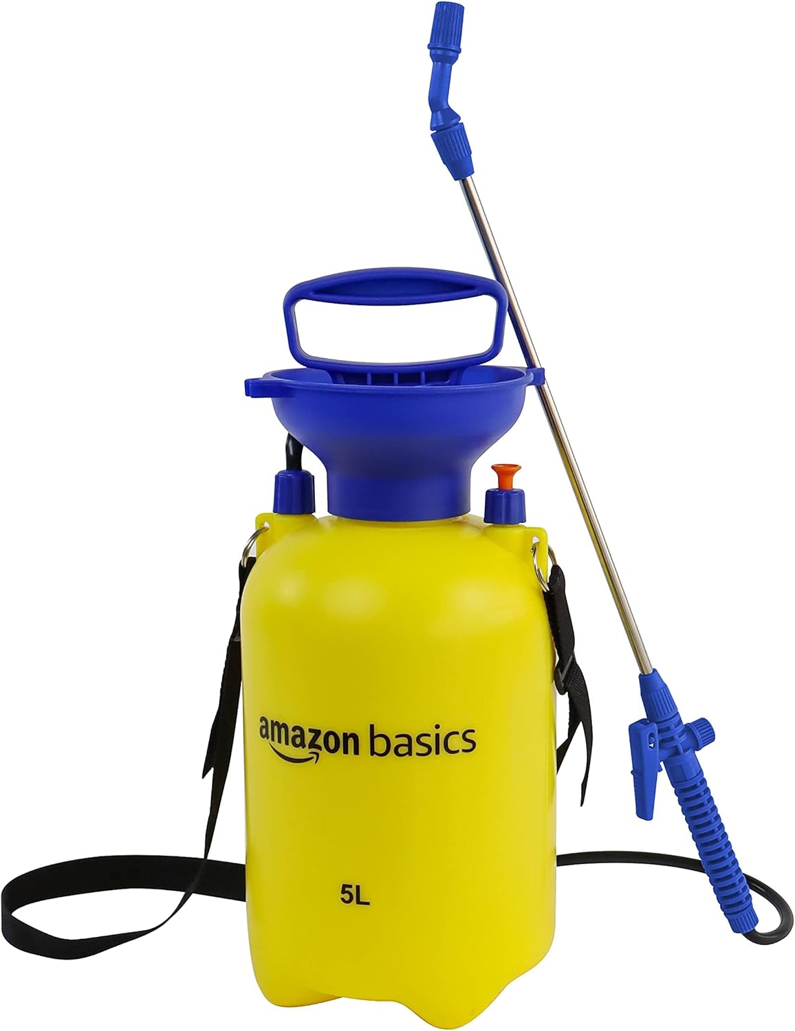 Amazon Basics Pulverizador a presión 5 l con gatillo y bloqueo