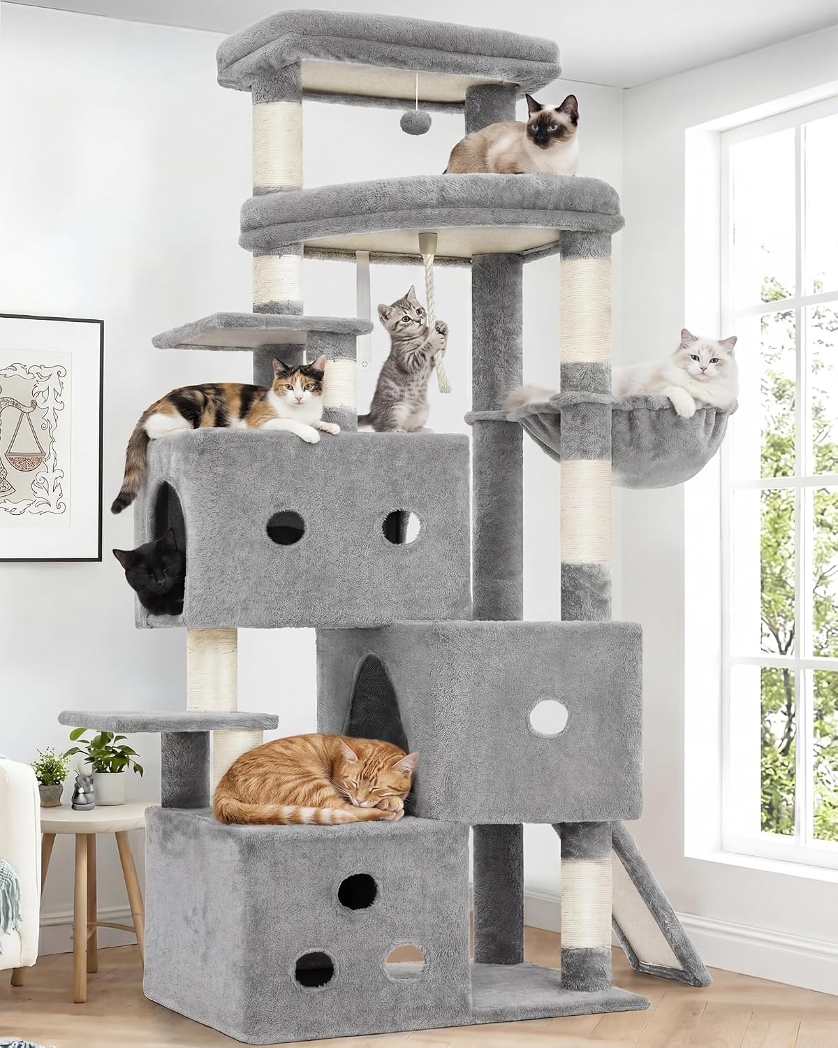 Detalle de Heybly Cat Tree HCT061W
