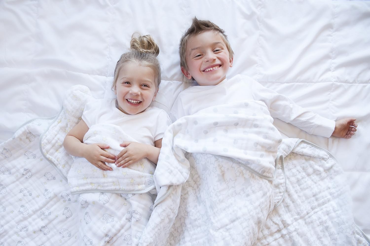 Detalle de SwaddleDesigns Cotton Muslin Blanket, 46 x 46 Inches