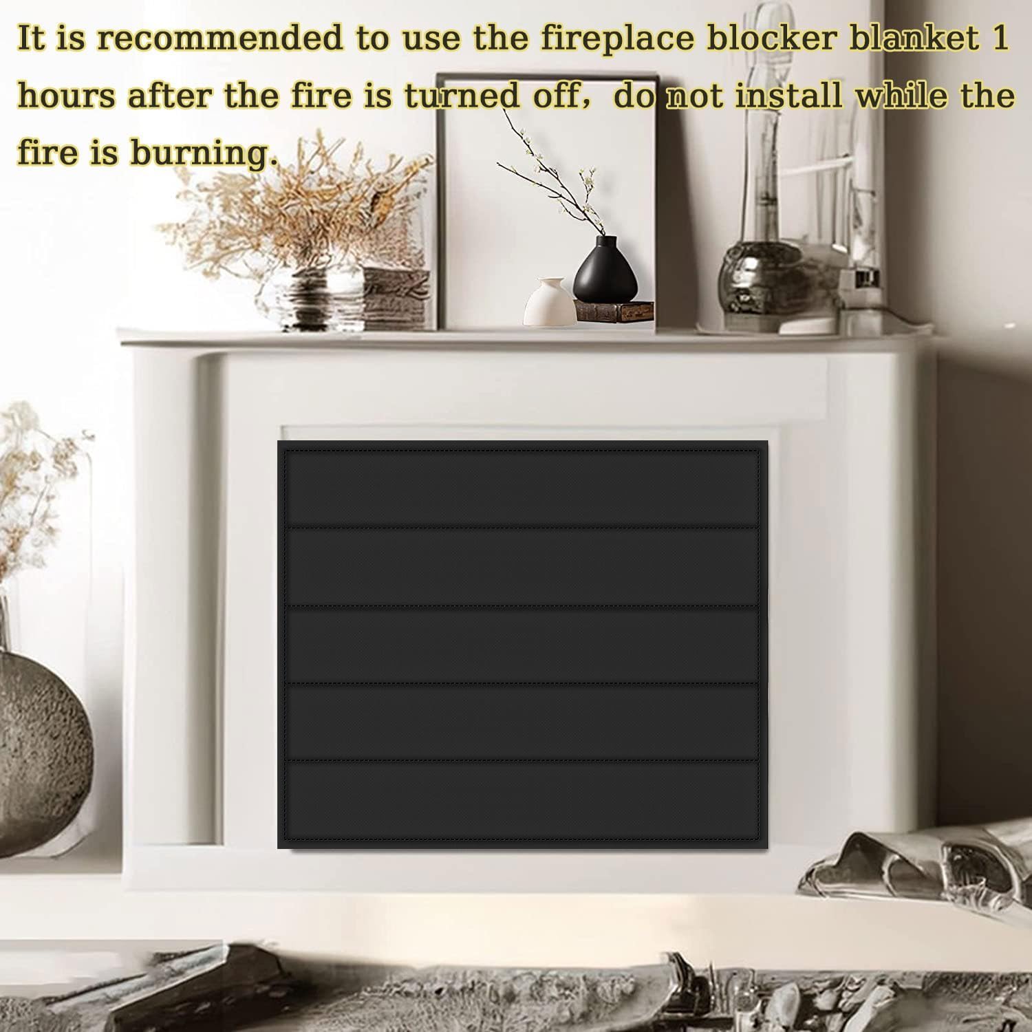 Thumbnail 6 de Magnetic Fireplace Blanket 38x26 🏠