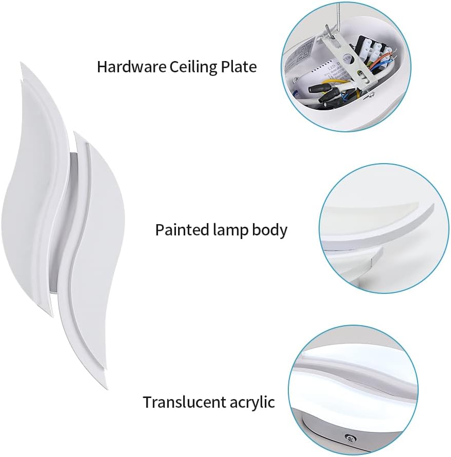 Detalle 2 de Goeco Lámpara de Pared LED 12W 1350LM