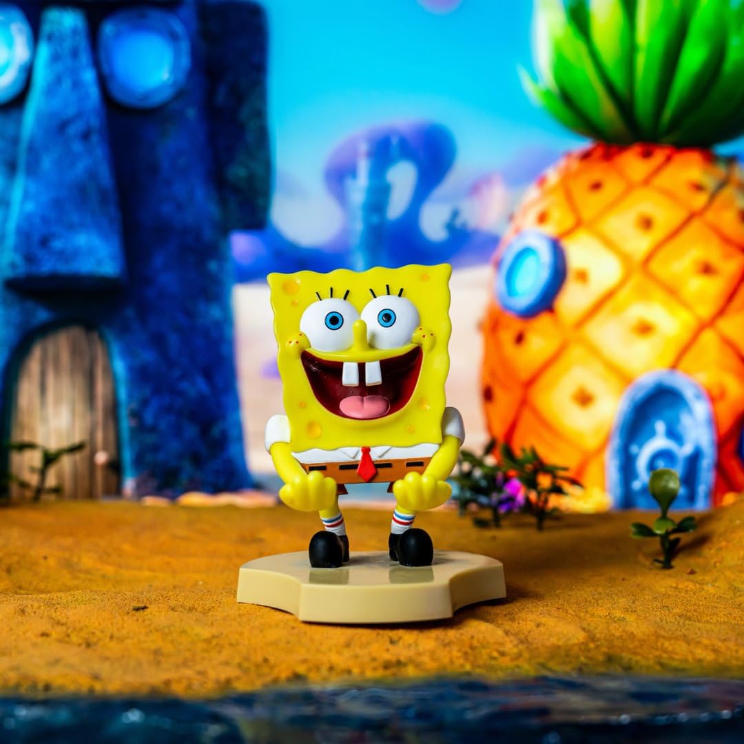 Detalle 2 de SpongeBob Handyhalter 11 cm Kabelguys Minis