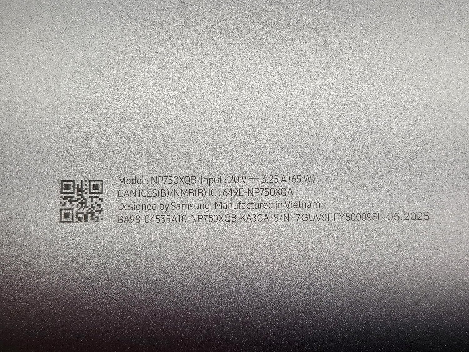 Detalle 2 de Samsung laptop Galaxy Book4 Edge SE