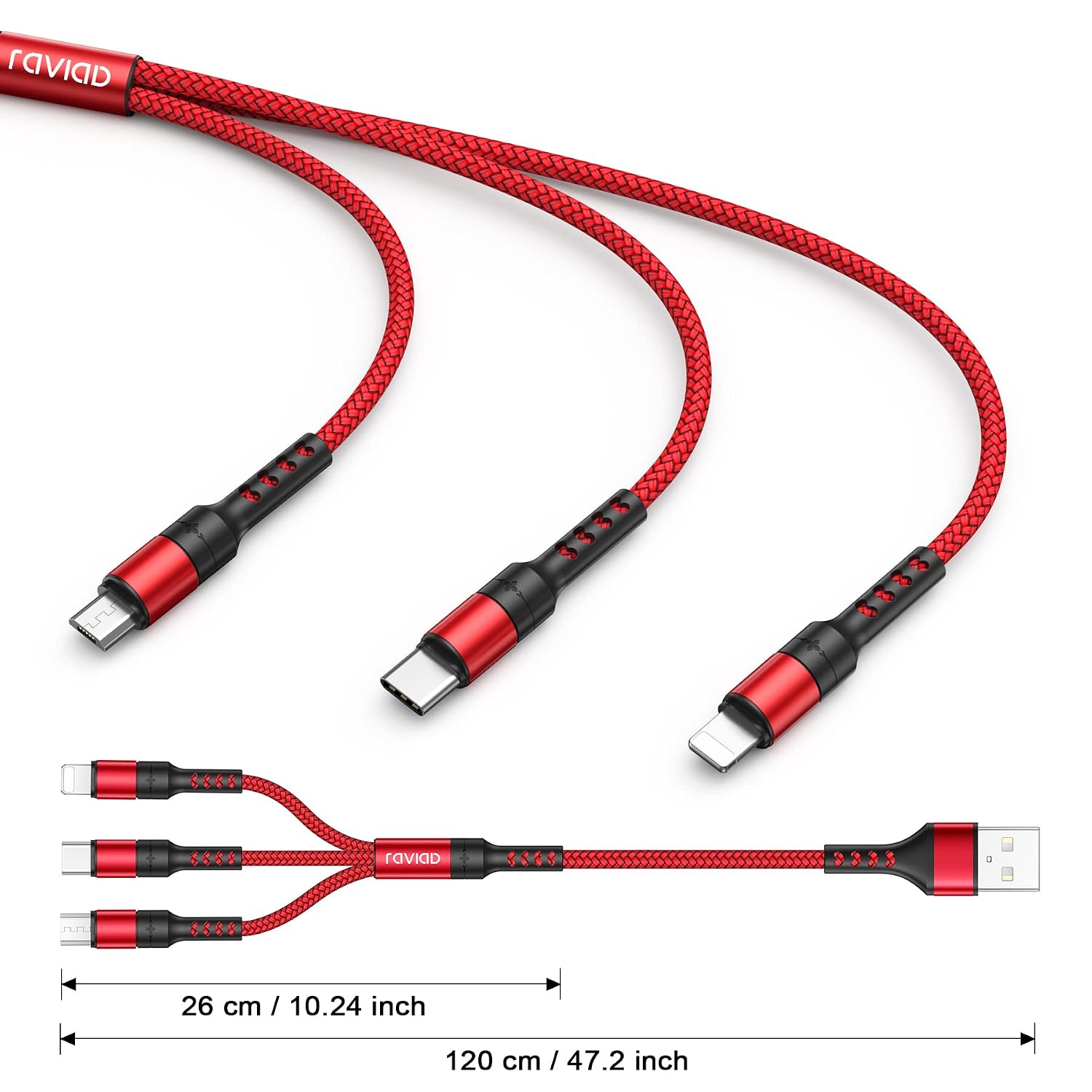 Thumbnail 5 de RAVIAD Multi USB Kabel 1,2 m