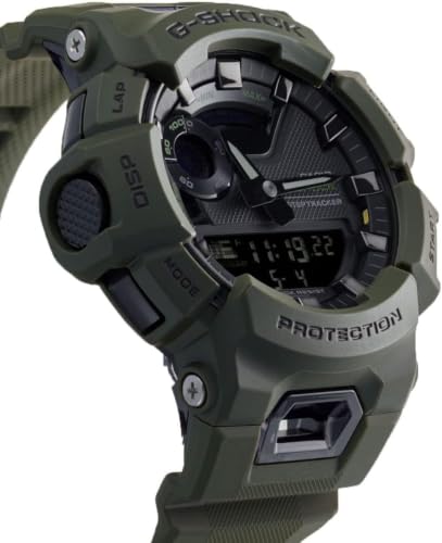 Detalle 2 de Casio G-Shock G-SQUAD GBA-900UU-3AER, montre à alarme vert olive