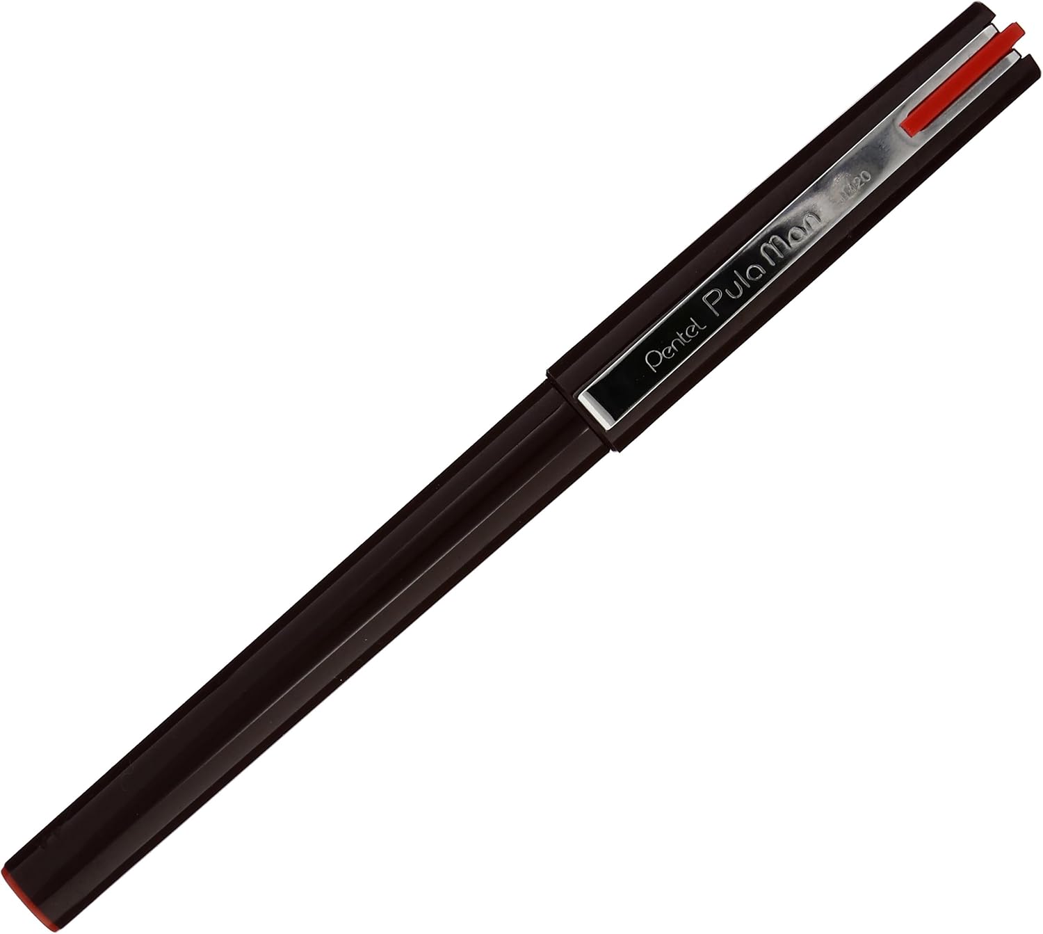 Detalle de ぺんてる プラマン JM20-BD 赤インクの筆記具 0.4〜0.7mm・10本入り