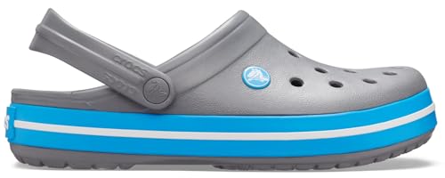 Thumbnail 5 de Crocs Unisex Crocband Clogs in Charcoal Ocean (UK size 5 Men / 6 Women)