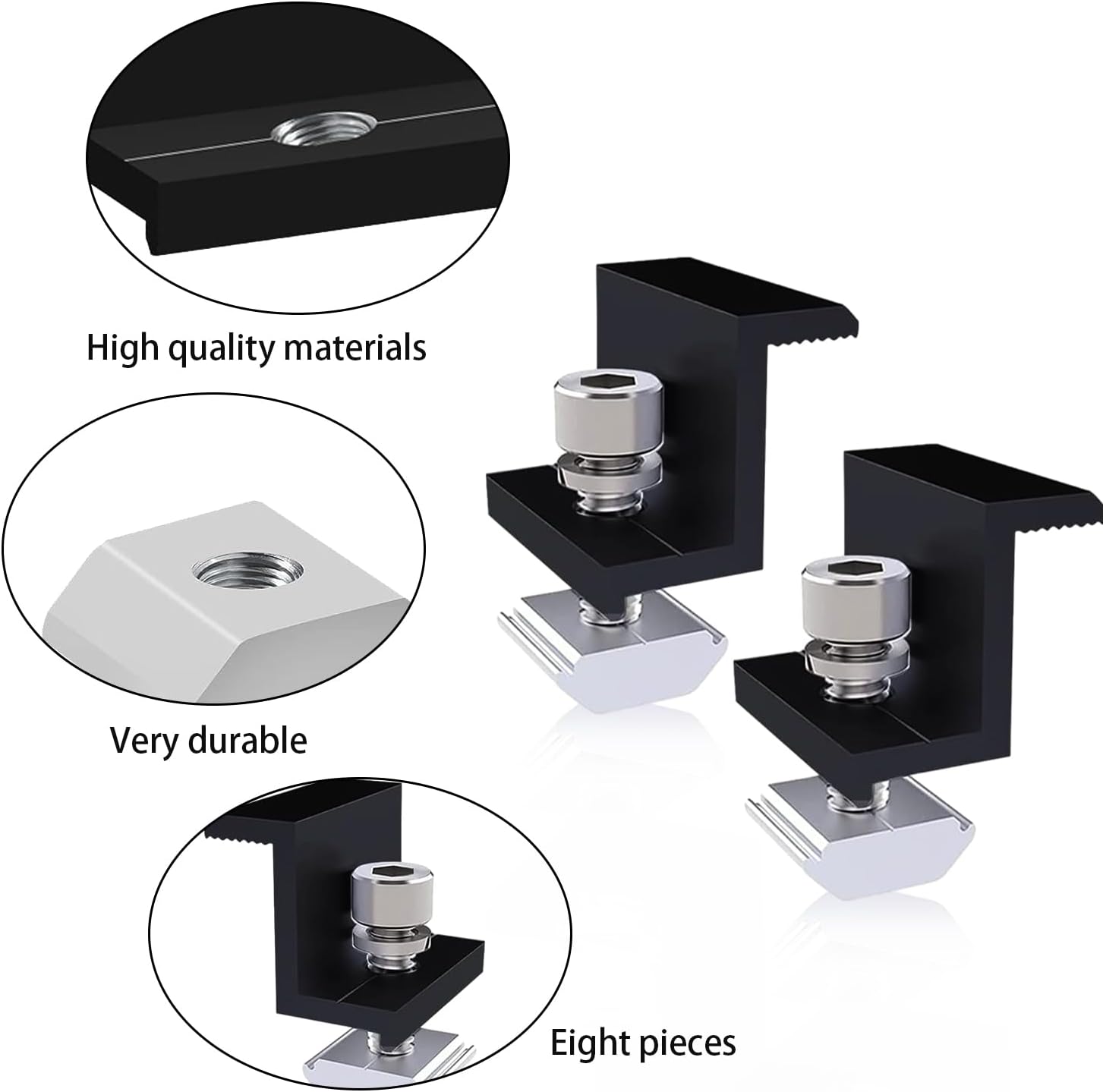 Detalle 2 de ZIOYA Solarmodul Halterung 30 mm