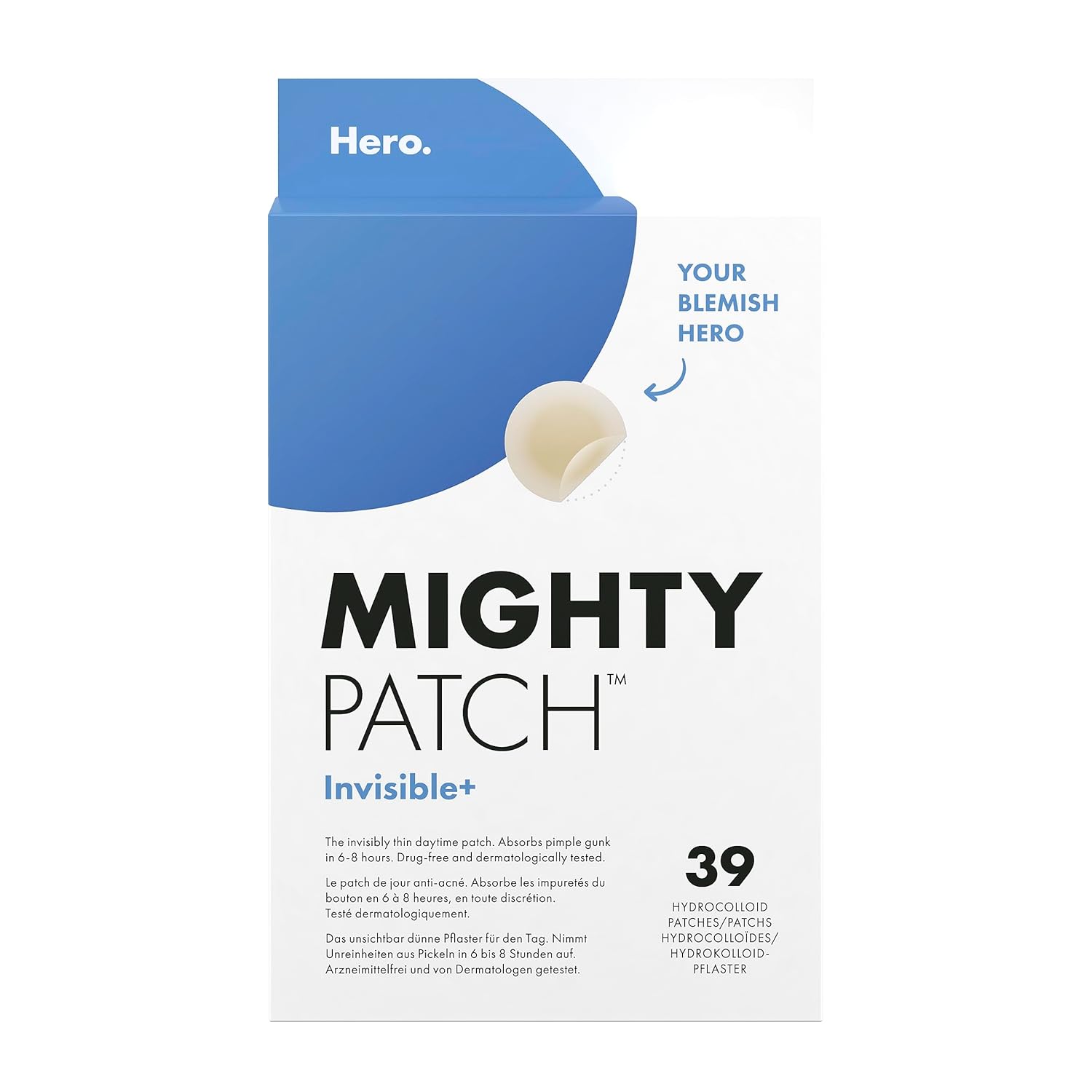 Detalle de Hydrokolloid-Pickelpatch 39 Stück von Hero Cosmetics