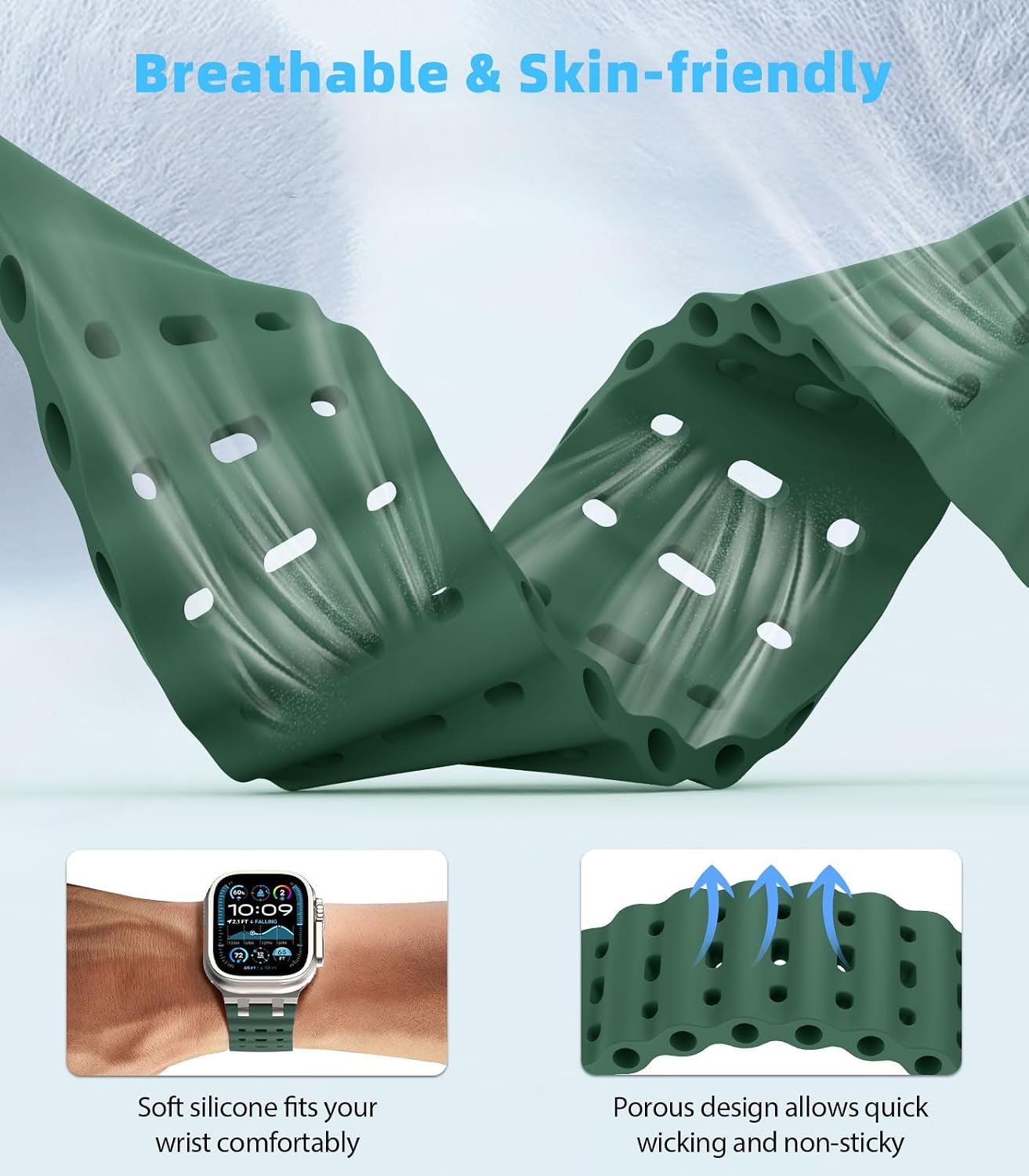 Thumbnail 2 de MoKo Ocean Band for Apple Watch, silicone