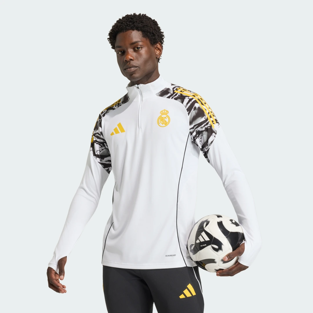 Detalle de Camiseta manga larga de entrenamiento adidas Real Madrid Avengers 25/26 Tiro 25 Competition