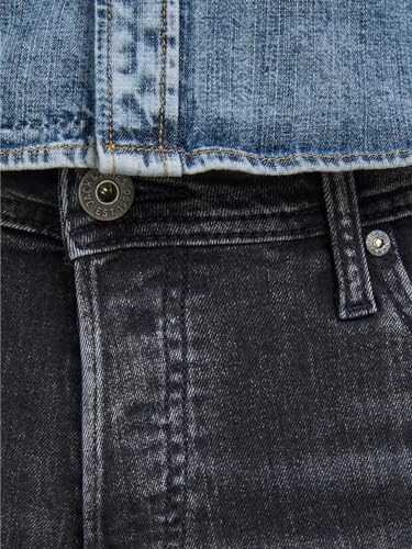 Thumbnail 6 de JACK & JONES Herren Slim-Fit Jeans Glenn Skinny Tapered JJI Glenn – Schwarz 33W/32L