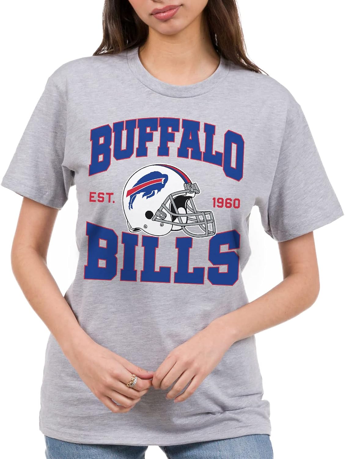 Detalle 2 de Junk Food Team Helmet Short Sleeve Football Tee 🏈