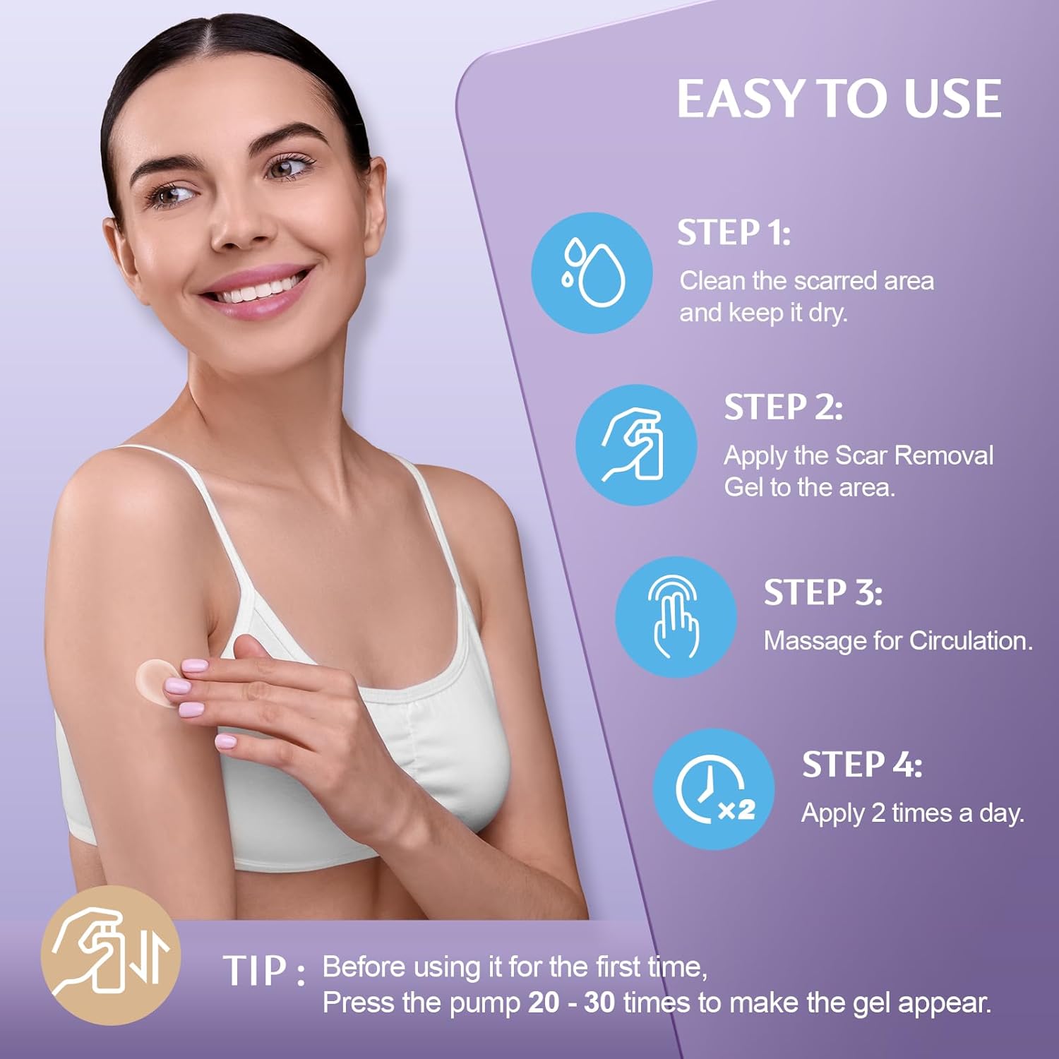 Thumbnail 6 de Skiennix Silicone Scar Gel 50g: A Practical Choice for Scars, Burns and Keloids