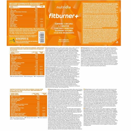 Thumbnail 4 de FitBurner Quemagrasas con L-Carnitina y Garcinia Cambogia 💊