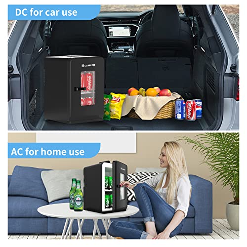 Detalle de Cumeod Mini Fridge 15 L – Portable Thermoelectric Cooler and Warmer (AC/DC)