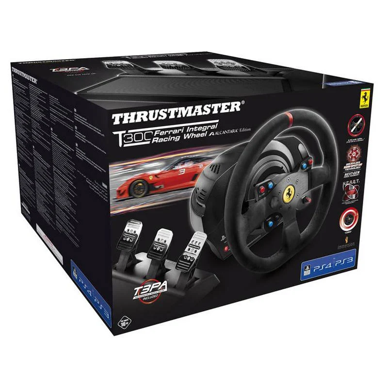 Detalle 2 de Thrustmaster T300 Ferrari Alcantara 1080º