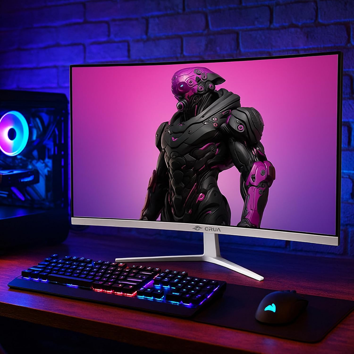 Thumbnail 6 de CRUA 27-Inch Curved Gaming Monitor