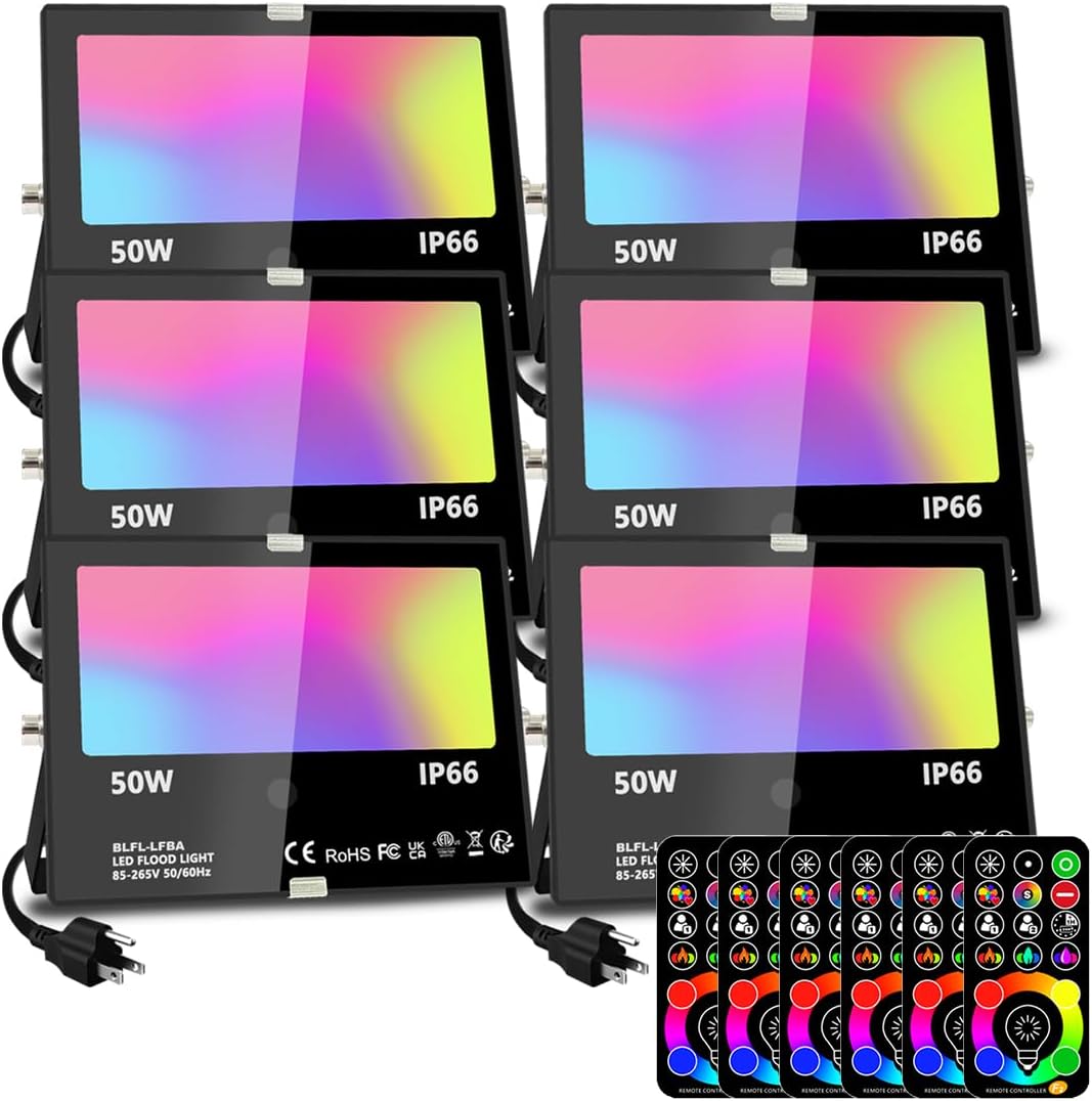 Detalle de MELPO RGBW LED Flood Lights 50W