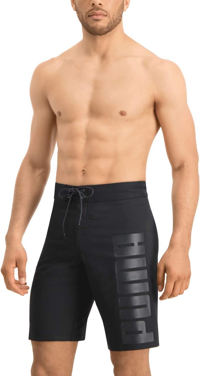 Detalle 2 de PUMA Logo Herren Kurze Badehose Bermuda Uomo