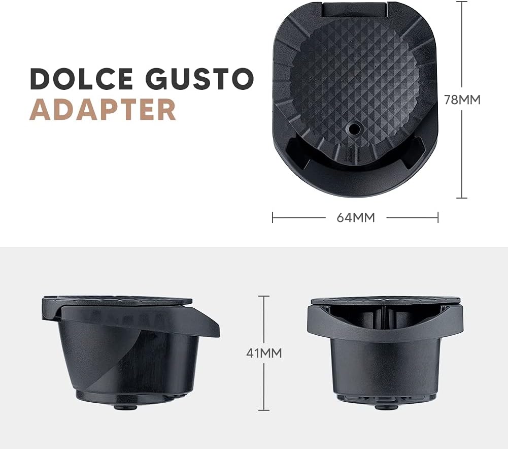 Detalle de Adattatore Capsule Riutilizzabile compatibile Dolce Gusto Genio, Piccolo XS e altro