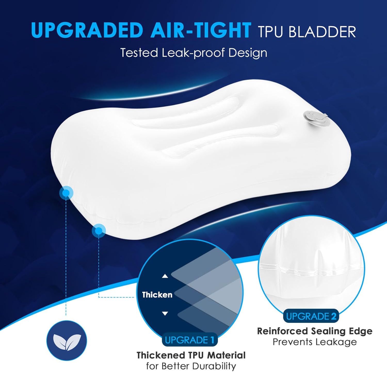 Thumbnail 3 de Hikenture Camping Pillow Ultralight inflatable neck support