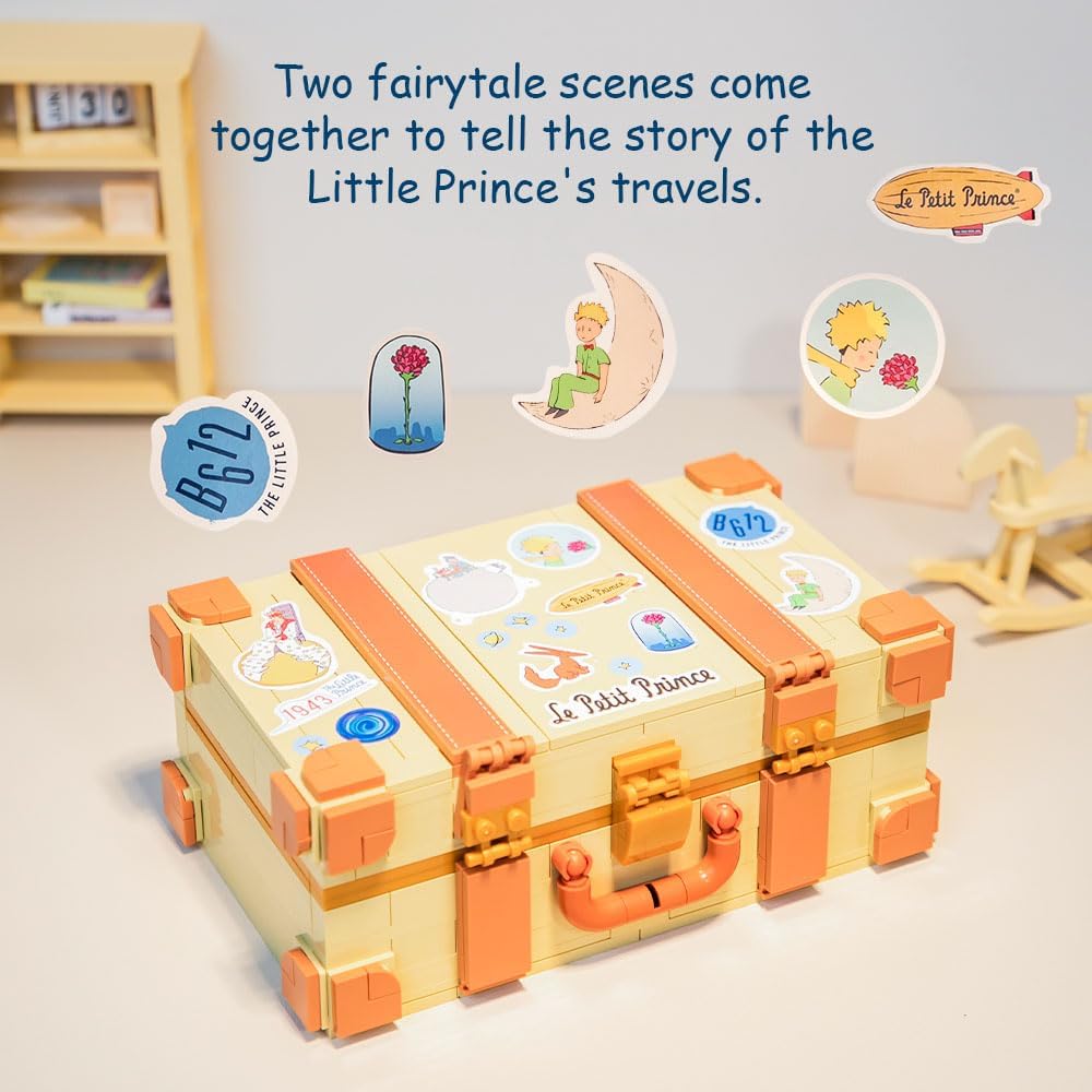 Detalle 2 de PANTASY The Little Prince Suitcase Building Set