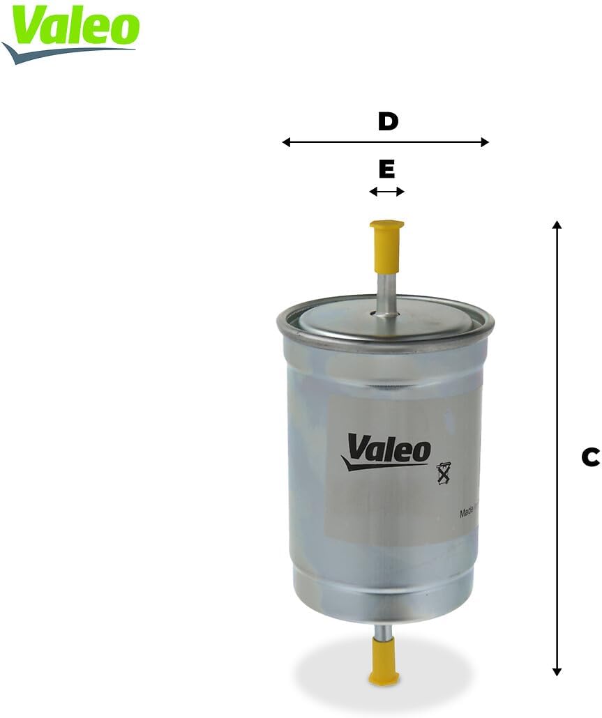 Detalle 2 de VALEO Filtre à carburant 587501 : filtration haute performance et montage simplifié