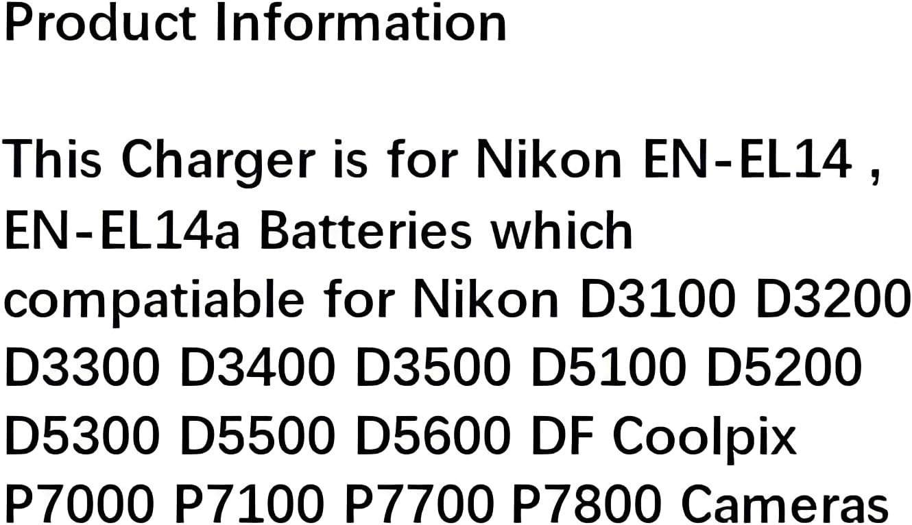 Detalle de USB Dual Camera Charger for EN-EL14 / EN-EL14a Batteries ( Nikon D series and Coolpix )
