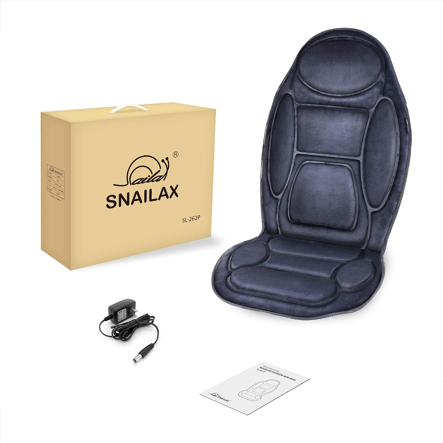 Thumbnail 6 de Snailax back massager with heat, 6 motors