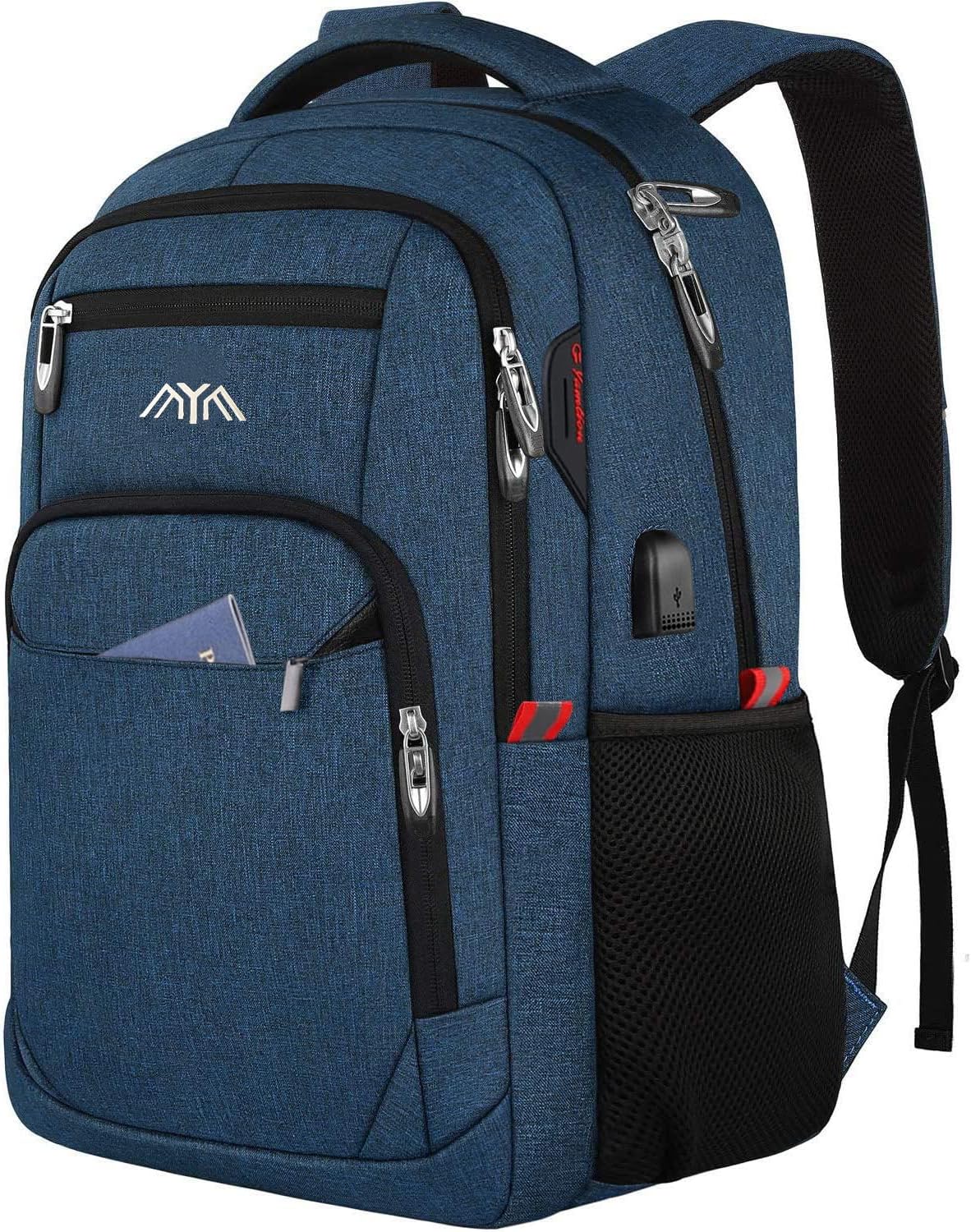 Detalle de YAMTION 35L Laptop Backpack: Practical Everyday Bag for Work, School and Travel
