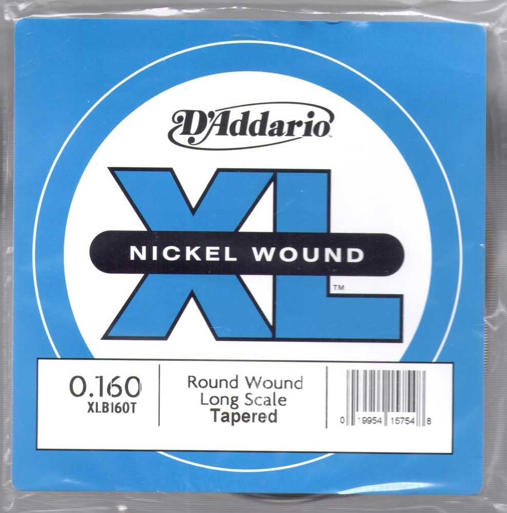 Thumbnail 4 de D’Addario XLB165T Nickel Wound Bass-Einzelsaite, Long Scale (165 Gauge) – tapered