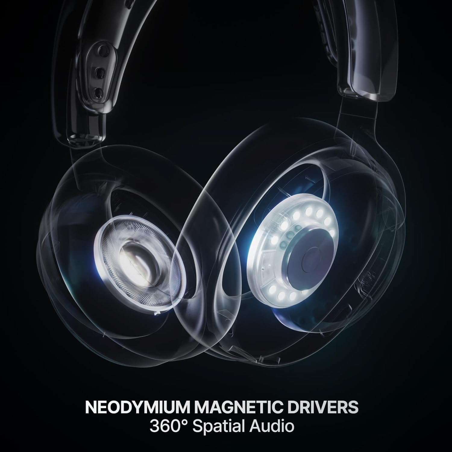 Detalle de SteelSeries Arctis Nova 7X Wireless Gen 2 (2.4GHz/Bluetooth) — Real-time game audio presets