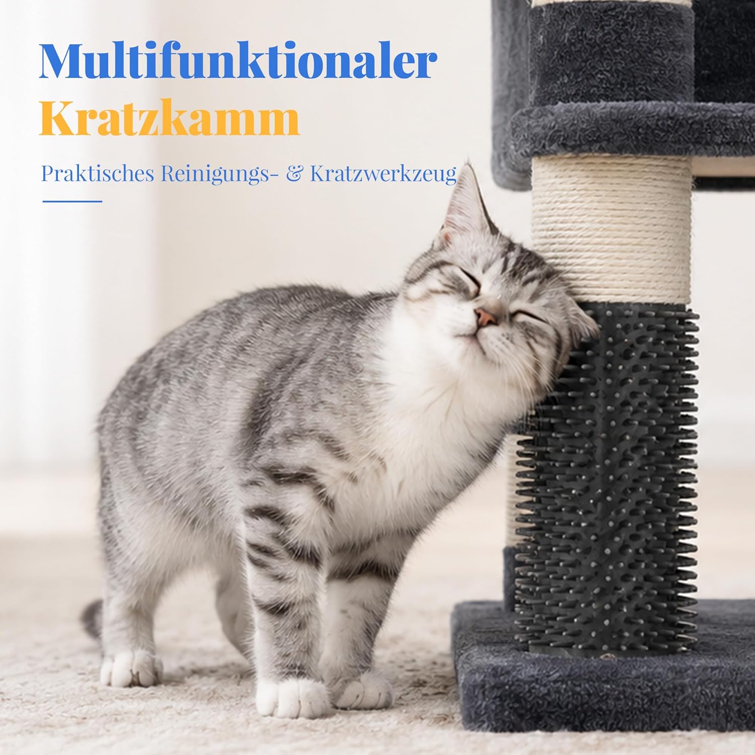 Detalle 1 de Hey-brother Katzenkratzbaum 188 cm XXL