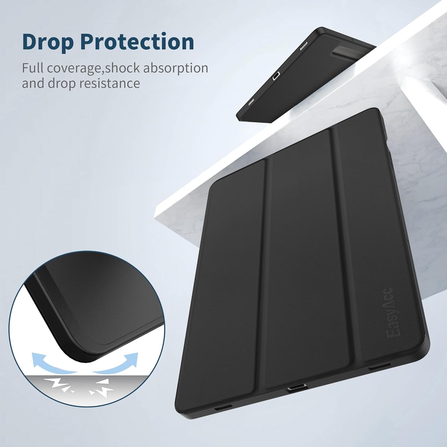 Thumbnail 3 de EasyAcc Hülle für Samsung Galaxy Tab S10 Lite 10,9" – Slim PU Leder