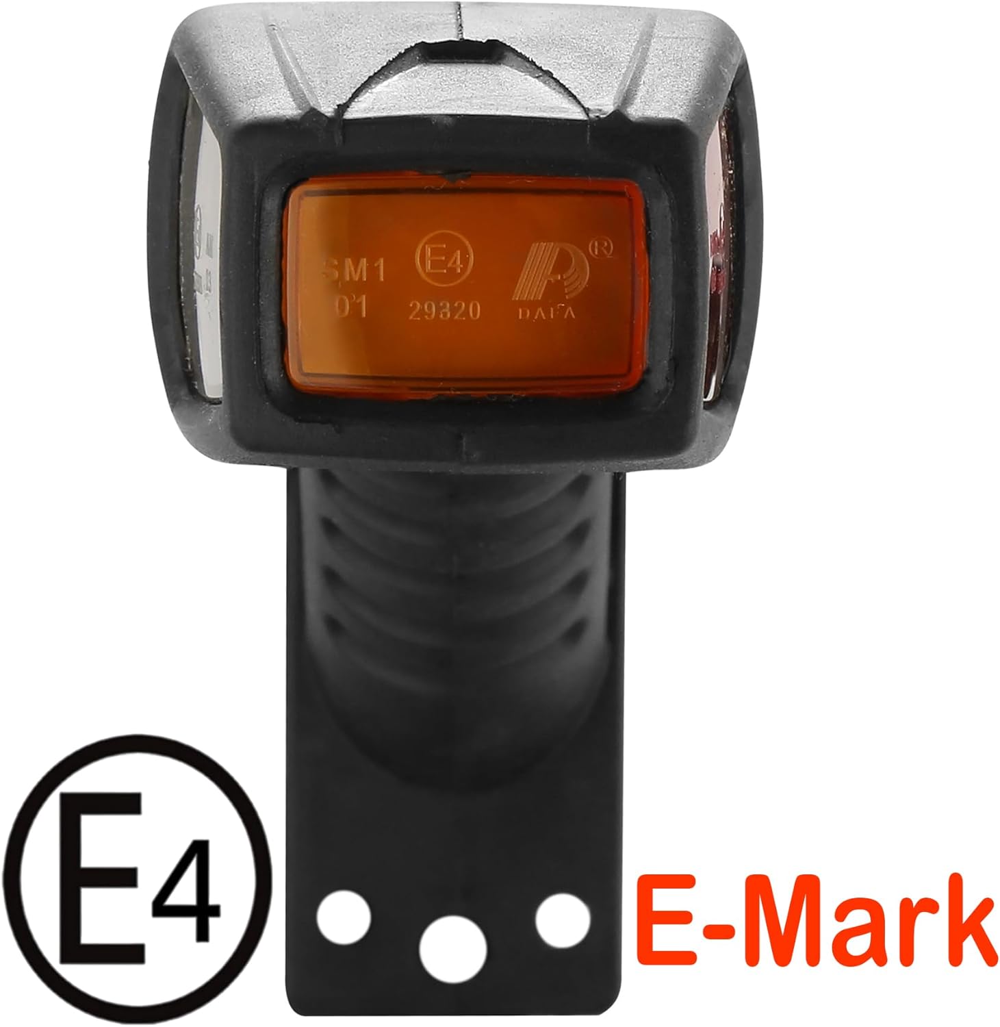 Detalle de DARKGUARD Left & Right LED Side Marker Lights – 12V/24V, IP67, ECE Approved