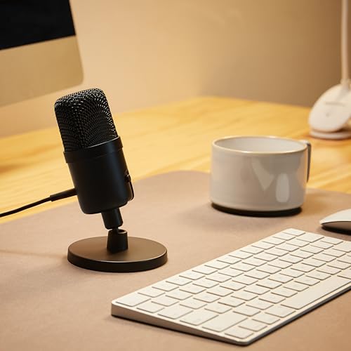 Thumbnail 6 de Amazon Basics Condenser USB Microphone for PC (Cardioid) with 360° Stand