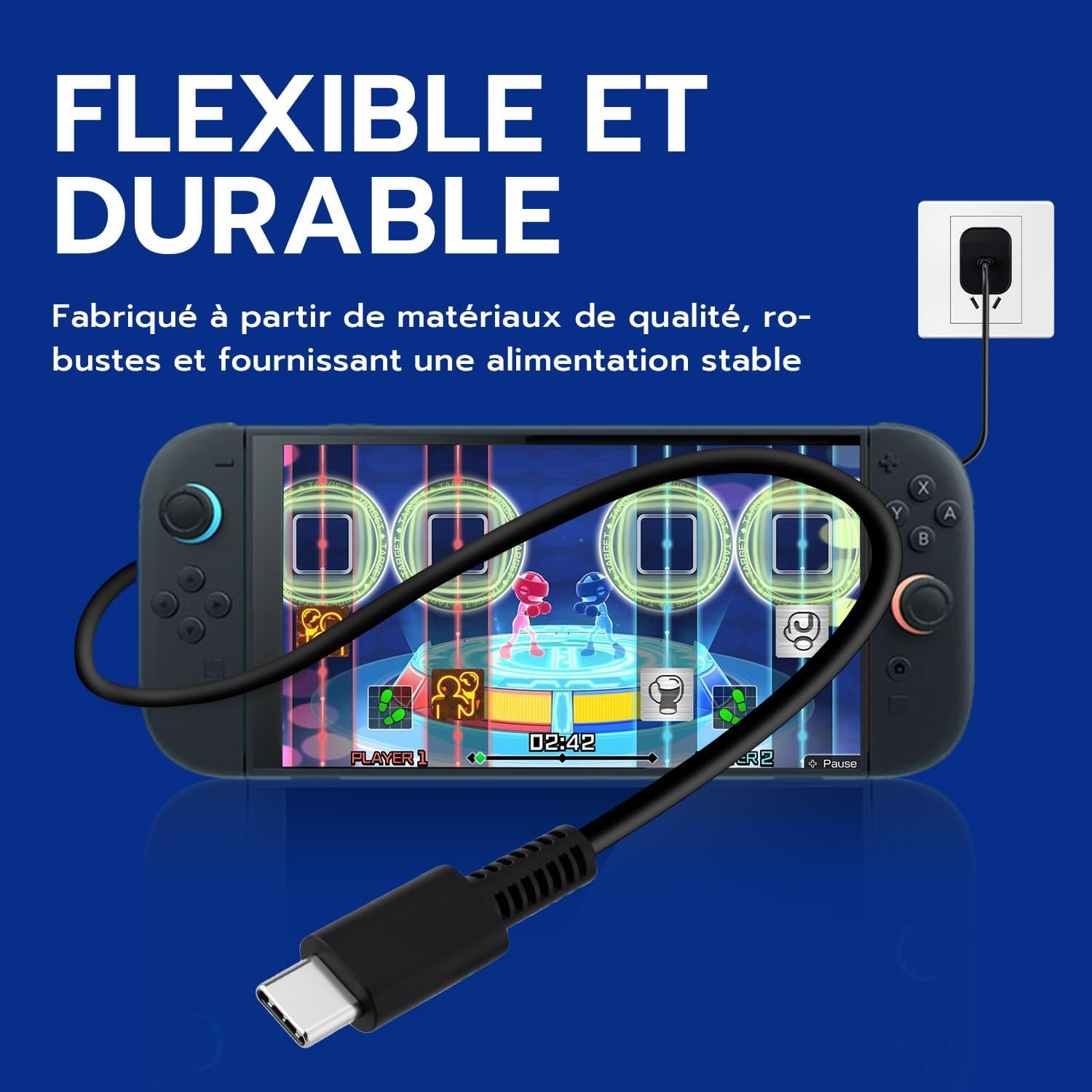 Thumbnail 4 de Wigearss Adaptateur 60W USB-C pour Switch
