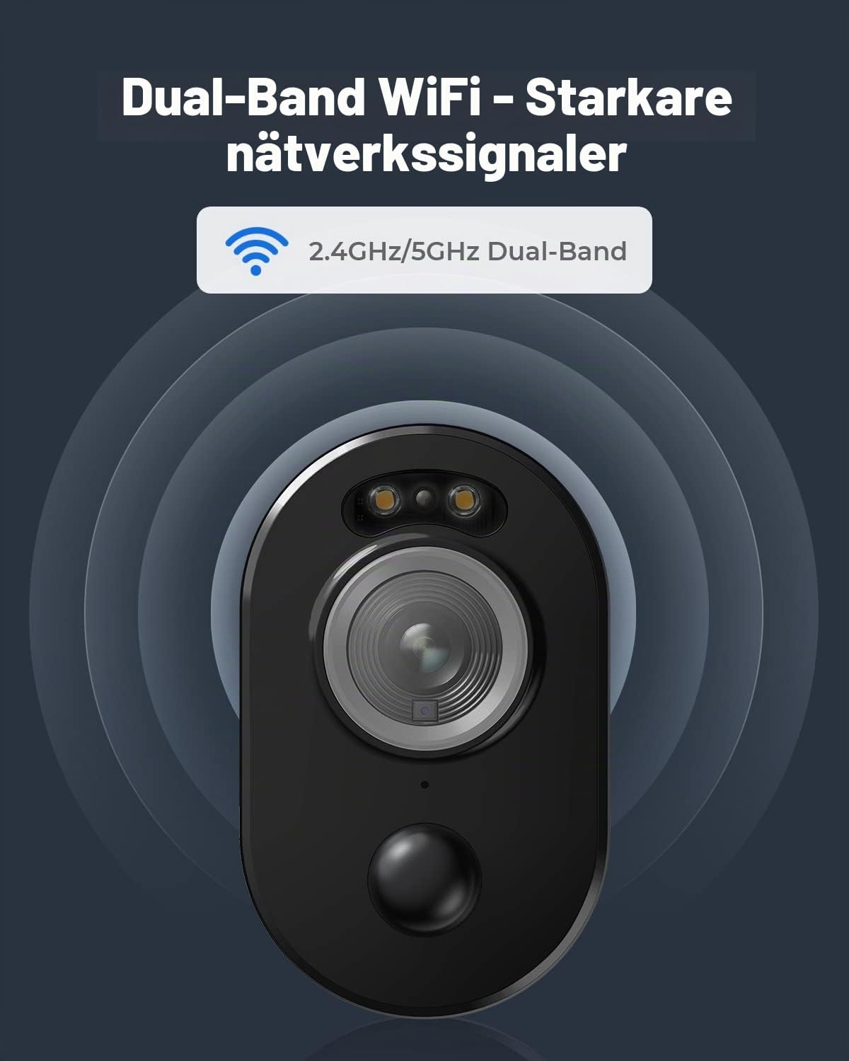 Detalle de REOLINK Argus 3 Pro – 4 MP utomhuskamera med strålkastare och tvåvägsljud