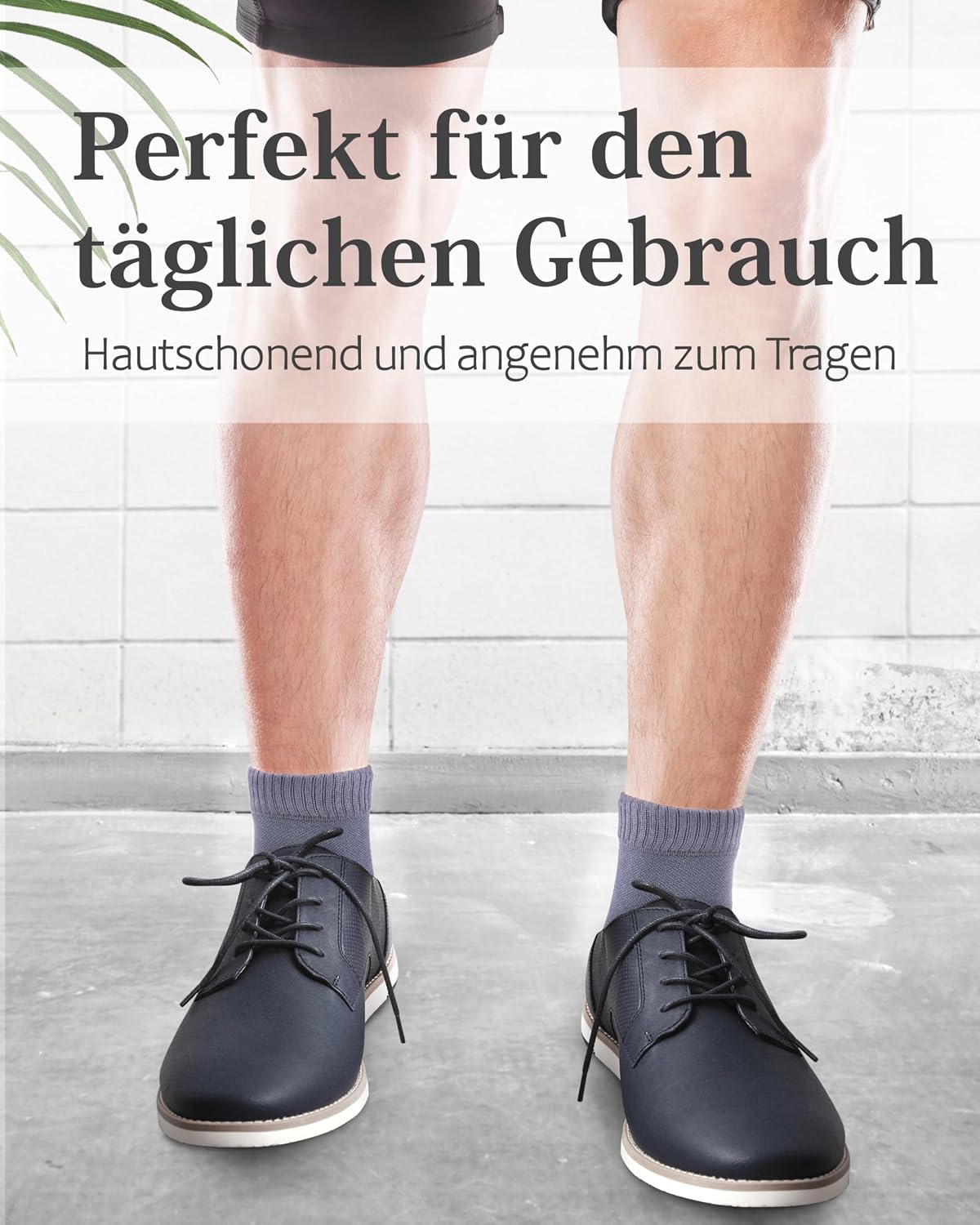 Detalle 2 de Fiera Besa Diabetikersocken für Herren mit Komfortbund, nahtlos am Zehenbereich