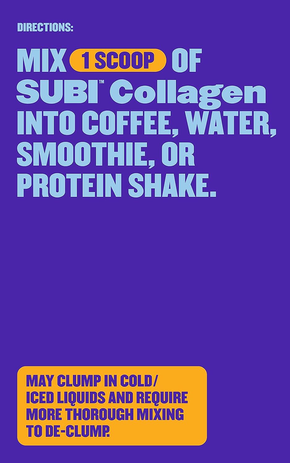 Thumbnail 6 de SUBI Unflavoured Collagen Peptides