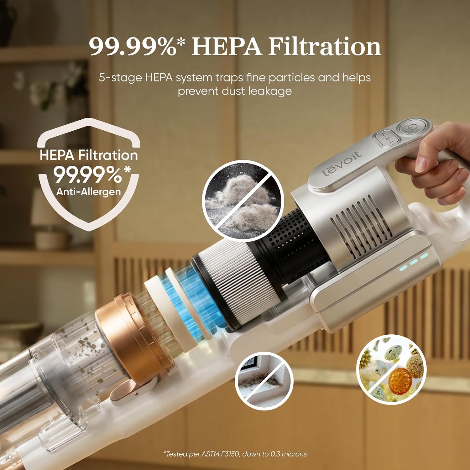 Thumbnail 4 de Levoit Cordless Vacuum Cleaner