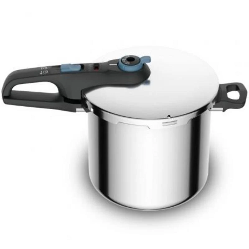 Detalle de Tefal Secure Trendy P2584401 olla a presión 8 L