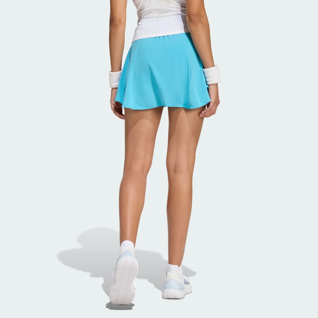 Detalle 2 de Falda Tennis Climacool Match de Adidas – Turquesa