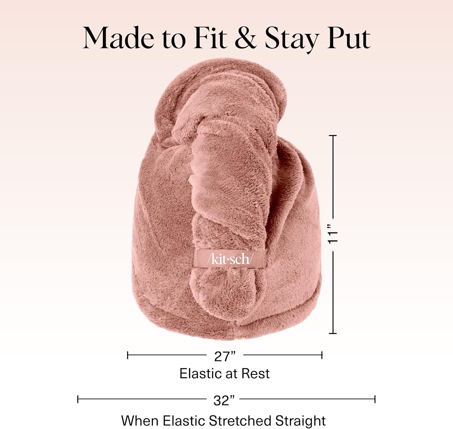 Thumbnail 4 de Kitsch Plush Microfiber Hair Towel Wrap, Super Absorbent 🧖♀