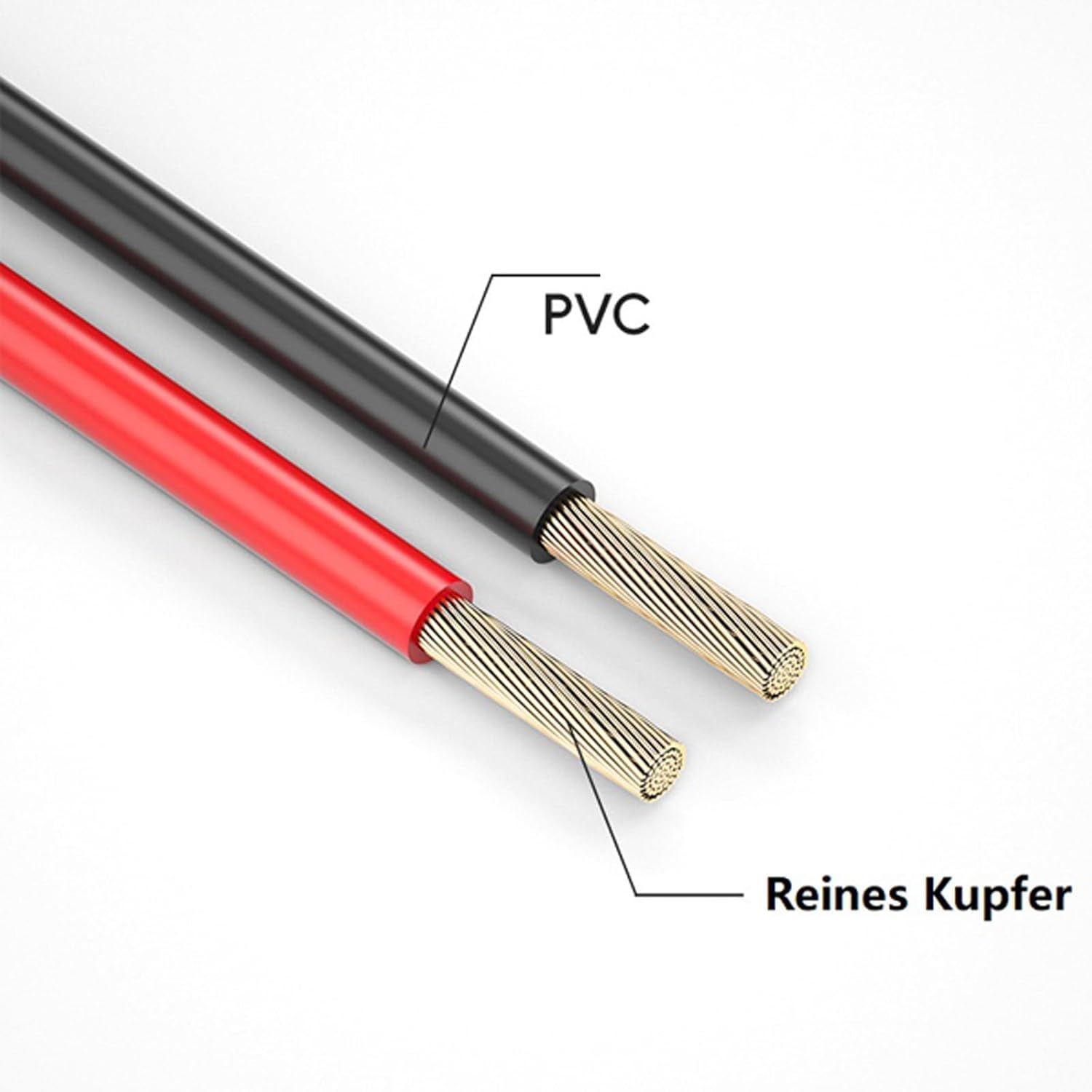 Thumbnail 3 de 2PCS Multimeter Test Leads (4mm Banana Plug to Crocodile Clips) 1000V/15A Red & Black, 1m each